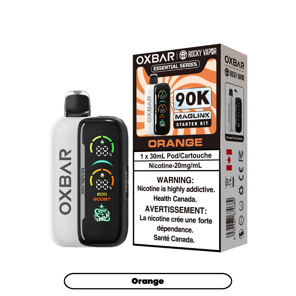 Rocky Vapor Oxbar Maglink Starter Kit - Orange