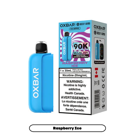 Rocky Vapor Oxbar Maglink Pod 90K - Raspberry Ice