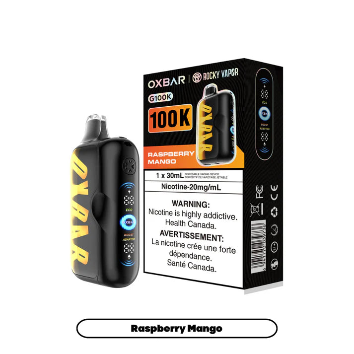Rocky Vapor Oxbar G100K - Raspberry Mango