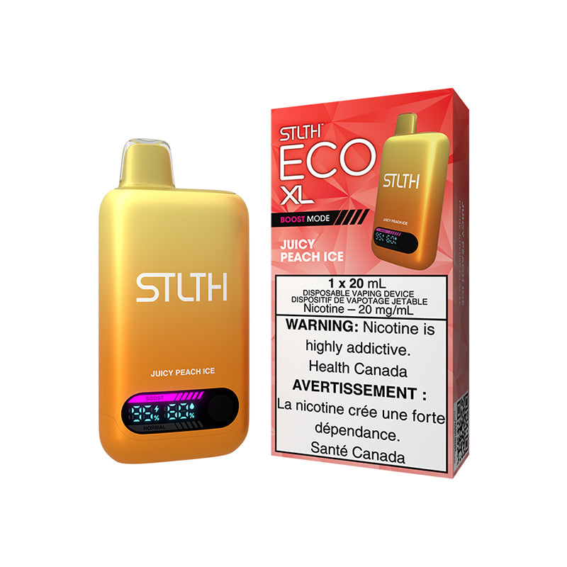 STLTH ECO BOX XL DISPOSABLE - Juicy Peach Ice
