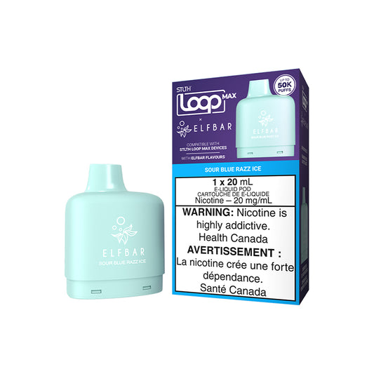 STLTH LOOP MAX x ELFBAR - Sour Blue Razz Ice