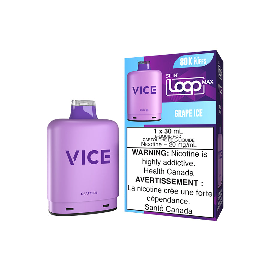 STLTH LOOP MAX x VICE POD - Grape Ice