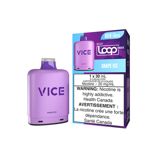 STLTH LOOP MAX x VICE POD - Grape Ice