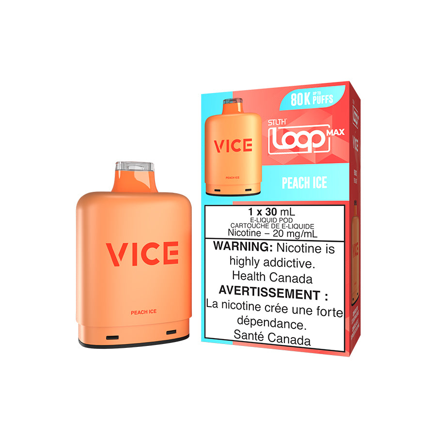 STLTH LOOP MAX x VICE POD - Peach Ice