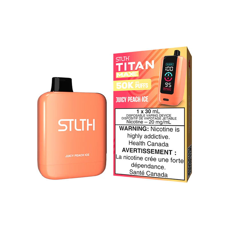 STLTH Titan Max - Juicy Peach Ice (AB)