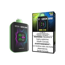 Stlth X Geek Bar Disposable - Sour-C Ice