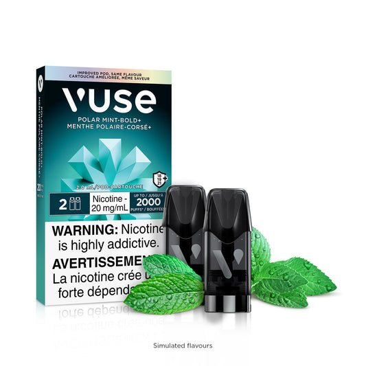 Polar Mint Vuse Pods - Bold+ (2pk) (AB)