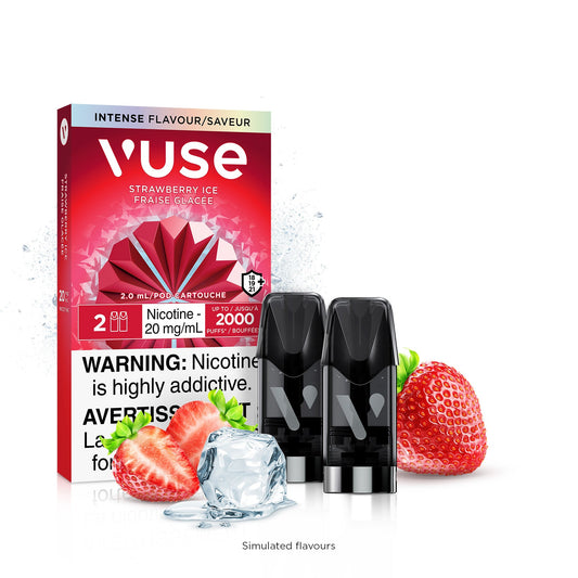 Strawberry Ice Vuse Pods (2pk) (AB)