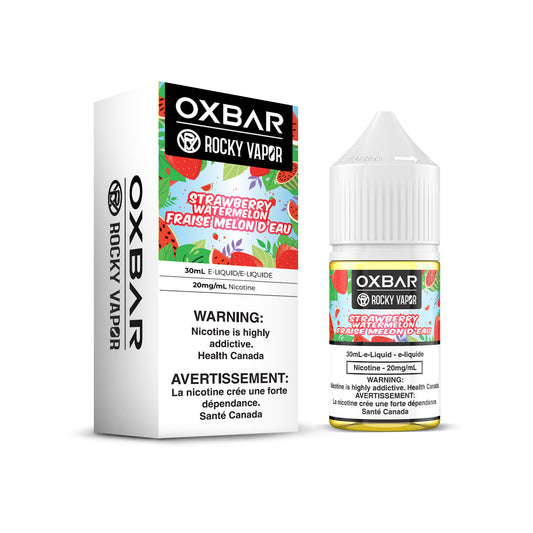 ROCKY VAPOR OXBAR E-LIQUIDS - Strawberry Watermelon