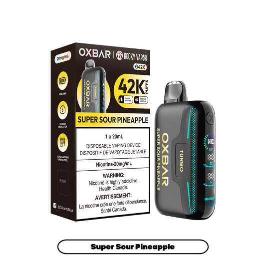 Rocky Vapor Oxbar G42K - Super Sour Pineapple (AB)