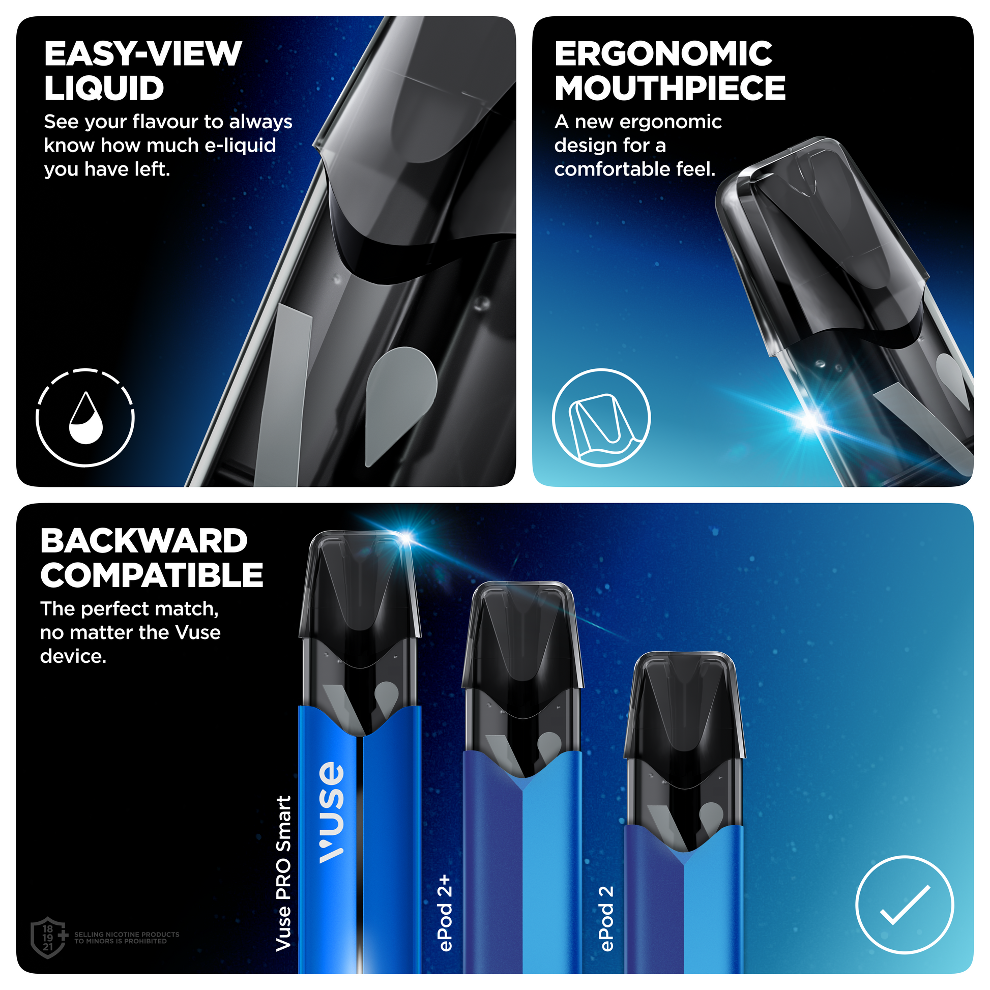 Smooth Tobacco Vuse Pods (2pk) (AB) | Pre-Filled Pods | Edmonton Vape Shop + Delivery Vapecrave Smooth Tobacco Vuse Pods (2pk) (AB) | Pre-Filled Pods | Edmonton Vape Shop + Delivery Vapecrave