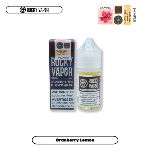 Cranberry Lemon - Rocky Vapor Salt