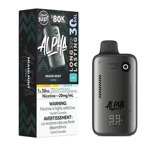 Flavour Beast Alpha Disposable - Miami Mint Iced