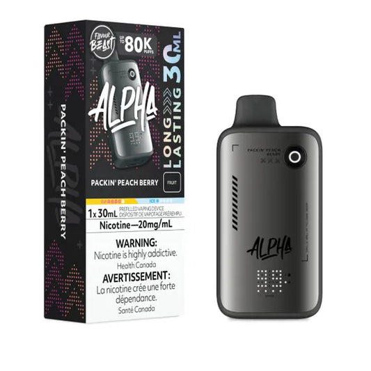 Flavour Beast Alpha Disposable - Packin' Peach Berry