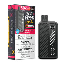 Flavour Beast Beast Max 2 50k - Ragin Razz Mango (AB)