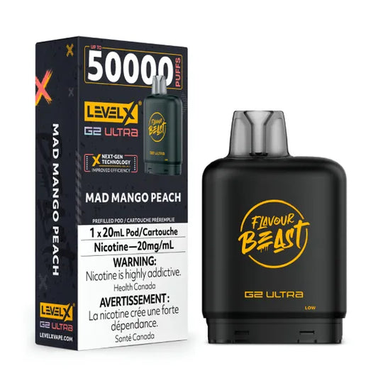 Level X Flavour Beast G2 Ultra - Mad Mango Peach