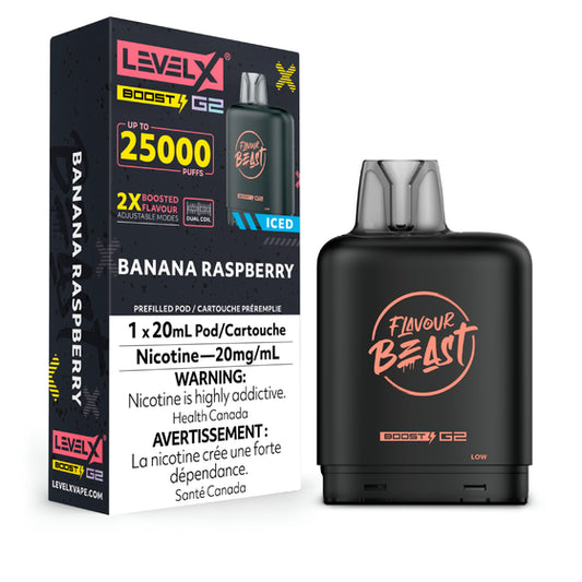 G2 Level X Flavour Beast Boost G2 - Banana Raspberry (AB)