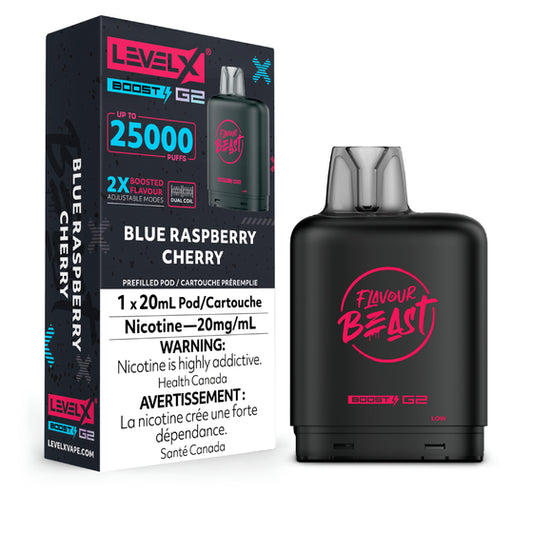 G2 Level X Flavour Beast Boost G2 - Blue Raspberry Cherry (AB)