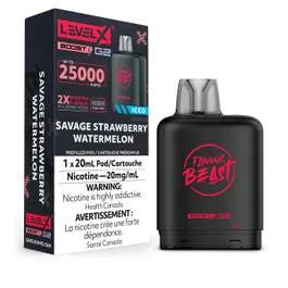G2 Level X Flavour Beast Boost G2 - Savage Strawberry Watermelon