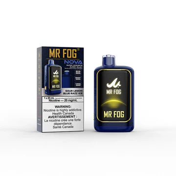 MR FOG NOVA Blue Razz Steezy Sour Lemon Ice (AB)