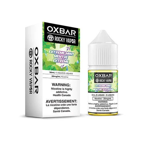 ROCKY VAPOR OXBAR E-LIQUIDS - Extreme Mint